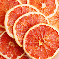 Direct van de fabriek gedroogde grapefruitschijfjes, natuurlijke pomelo, bulk grondstof voor fruit- en kruidenthee-mengsels