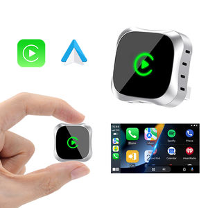 制造商直销无线Carplay Box，安卓汽车二合一有线无线适配器，用于车内连接 - Product Image 1