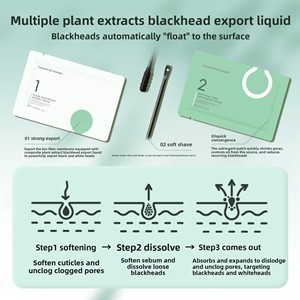 Làm Sạch Sâu Than Tre Mũi Dải Thu Nhỏ Lỗ Chân Lông Loại Bỏ Đầu Đen Thảo Dược Thuần Chay Chăm Sóc Da Điều Trị Cho Tất Cả Người Lớn Da - Product Image 3