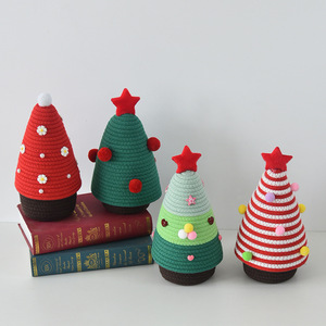 Factory Hot Sale <b>Storage</b> <b>Baskets</b> Woven Cotton Rope <b>Basket</b> Organizing Home Decoration - Product Image 3