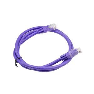 Pabrik MOQ rendah Cat5e cat6 kabel UTP FTP jaringan SFTP cat5 kabel Patch kabel Ethernet rj45 kabel lan konektor