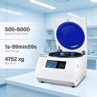 4-Loch-Zentrifugenmaschine für große Flaschen (750 ml) für Analyse und Forschung