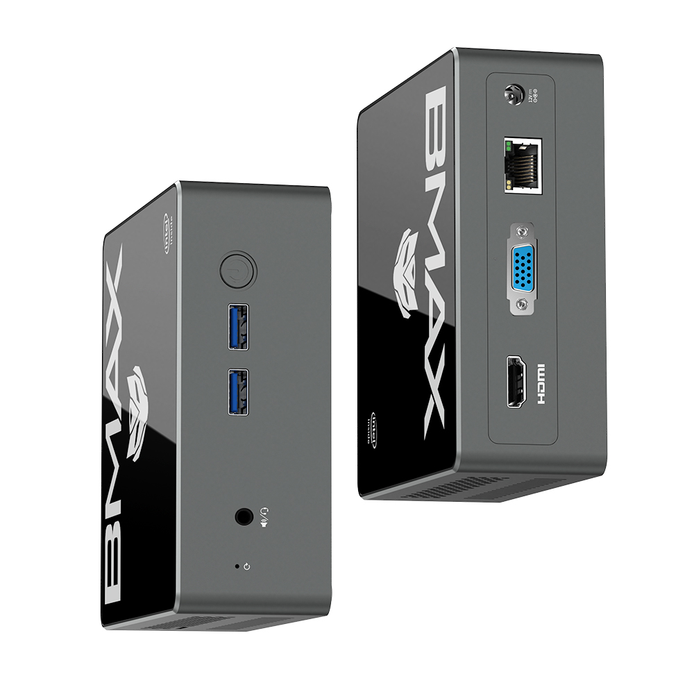 Bmax Maxmini B2S - Compact PC with Intel N4020, 6GB RAM