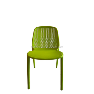 Silla de plástico duradera y cómoda de salida de fábrica con uso de diferentes colores en silla de jardín de comedor SILLA DE exterior - Product Image 2