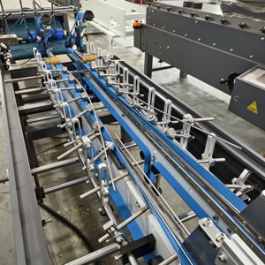 ZH-1050W <strong>Glue</strong> Pasting <strong>Machine</strong> Side Gluing Boxes <strong>Machine</strong> Folder Gluer Automatic - Product Image 3