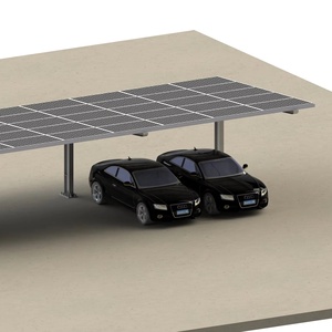 Hệ thống hợp kim nhôm và thép carbon gắn năng lượng mặt trời một hàng thiết kế tiết kiệm không gian nhỏ gọn, dễ dàng tiếp cận xe - Product Image 1