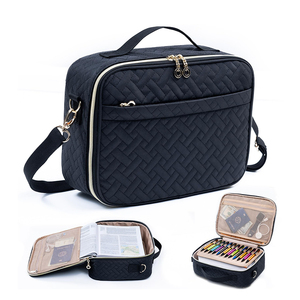 Housse de protection matelassée pour Bible avec poignées, étui de transport pour Bible, étui pour journal, protège-livre, grande taille pour femme - Product Image 1