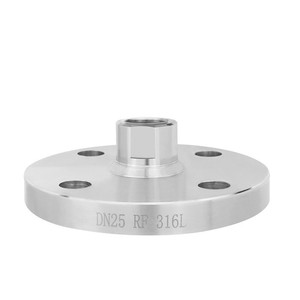 ข้อต่อหน้าแปลนแบบกำหนดเอง YTP100BF DN25316L เกจวัดแรงดันไดอะแฟรมสแตนเลสแบบทนแรงกระแทกพร้อมสารเคลือบ PTFE/เกจวัดแรงดันอากาศ - Product Image 3