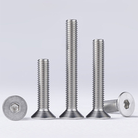 Sekrup Kepala Allen Berkualitas Tinggi dari Baja Tahan Karat Metrik M3 M4 M5 M6 M8 M10 M12 dengan Soket Countersunk Din 7991