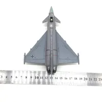1/100 Ölçekli Eurofighter Typhoon EF2000 Almanya Askeri Metal Uçak Modeli Koleksiyonluklar için