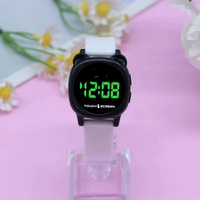 Jam Tangan Fashion Terlaris Model Tombol LED Digital Kucing Lucu Unisex Elektronik Harga Pabrik