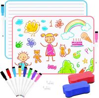 Çift Taraflı Çizgili - Boş El Tipi Kırmızı Çerçeveli Lapboard