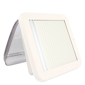 Ventana de Techo para RV CAPEXRV de 400*400mm con Luz LED Azul y Doble Acristalamiento, Claraboya Superior para Barcos, Yates y Caravanas - Product Image 4