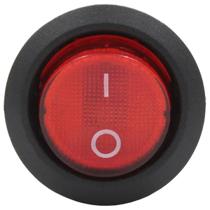 Interruptor Basculante Redondo LED Ámbar <span class=keywords><strong>de</strong></span> 3 Pines, 12V 20A SPST, IP66 Impermeable, ABS+PC Superior para Barco, Camión, 4x4 Todoterreno - Product Image 3