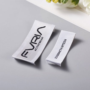 Bông Twill nhãn phẳng hoặc gấp thẻ cho những thứ dệt kim personalizada nhãn thủ công MaY phụ kiện - Product Image 4