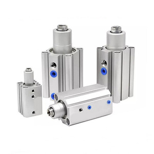 Cilindro Rotatorio de 90 Grados MKB12, Cuerpo de Aluminio, Amortiguador Neumático de Doble Acción, Magnético, para Posicionamiento y Sujeción en Esquinas - Product Image 2