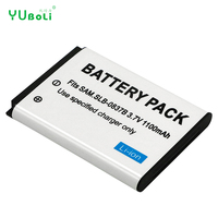 Baterai Kamera Grosir SLB-0837B untuk Samsung L70 L83T L201 NV8 NV10 NV15 NV20 L301 Baterai Lithium-ion Isi Ulang