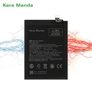 Kara Manda fabrika satış 4000mAh şarj edilebilir pil BP40 Xiaomi Redmi Redmi Pro pil değiştirme için cep telefonu pil