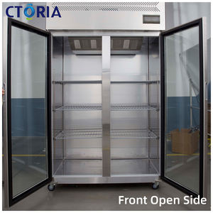 Réfrigérateur commercial de <span class=keywords><strong>congélateur</strong></span> de double porte en verre de l'agent 1000L de recrutement global automatique <span class=keywords><strong>pour</strong></span> le restaurant - Product Image 6