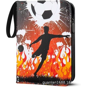 Álbum <span class=keywords><strong>de</strong></span> Tarjetas <span class=keywords><strong>de</strong></span> Papel Personalizado Rectangular para la Copa Mundial <span class=keywords><strong>de</strong></span> Fútbol 2026, FIF4-9, con Cierre y Correa para la Muñeca, Éxito <span class=keywords><strong>de</strong></span> Ventas Transfronterizo - Product Image 1