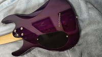 Gitar Elektrik 7 Senar dengan Leher Maple, Pickup H H, Bridge Tetap, Fingerboard Rosewood, 24 Fret untuk Penggunaan Profesional