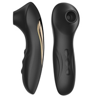 Klitoris-Saugvibrator mit 10 Vibrationsmodi Stimuliert Brüste und Klitoris USB-Aufladbar Silikonmaterial