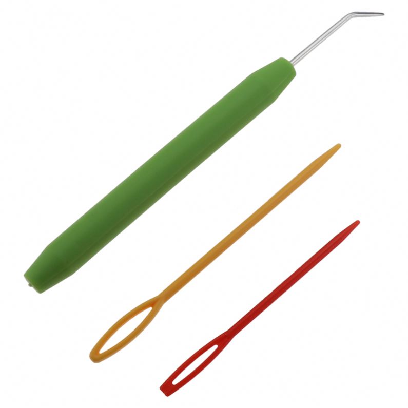 Популярный товар 2022, высококачественный крючок для вязания и пластиковый ткацкий станок, большая игла для вязания крючком с резиновой ручкой, инструменты для вязания