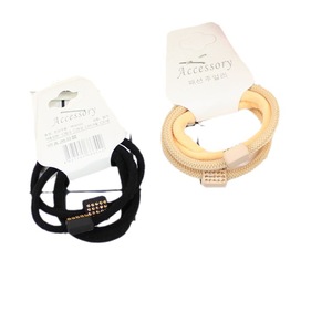 Hair Ties <b>Braided</b> Elastic Hair Bands With Rhinestone Decor Daily Use <b>Accessories</b> Spring 2023 Jinhua Origin - Product Image 5