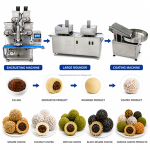 Máquina Encrustadora P188, Máquina para Hacer Kudumu, Máquina para Hacer Kudumulu, Máquina para Hacer <span class=keywords><strong>Muchi</strong></span>, Máquina para Hacer Bolas de Cereal Rellenas - Product Image 4