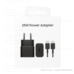 2-1 Traje EP- T2510 Nuevo PD 25W <span class=keywords><strong>cargador</strong></span> <span class=keywords><strong>tipo</strong></span> C adaptador EU 2pin enchufe compatible con carga rápida para <span class=keywords><strong>Samsung</strong></span> - Product Image 4