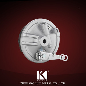 우수한 알루미늄 우측 스쿠터 예비 부품 CG125 드럼 브레이크 커버 야마하용 - Product Image 4