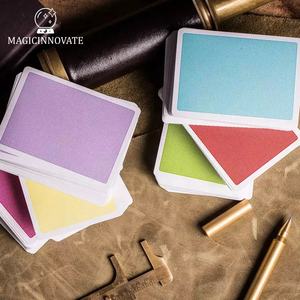 Cartas de póker de papel de <span class=keywords><strong>Casino</strong></span>, caja de colores impermeable, cartas de juego de mesa de póker, regalo creativo - Product Image 2