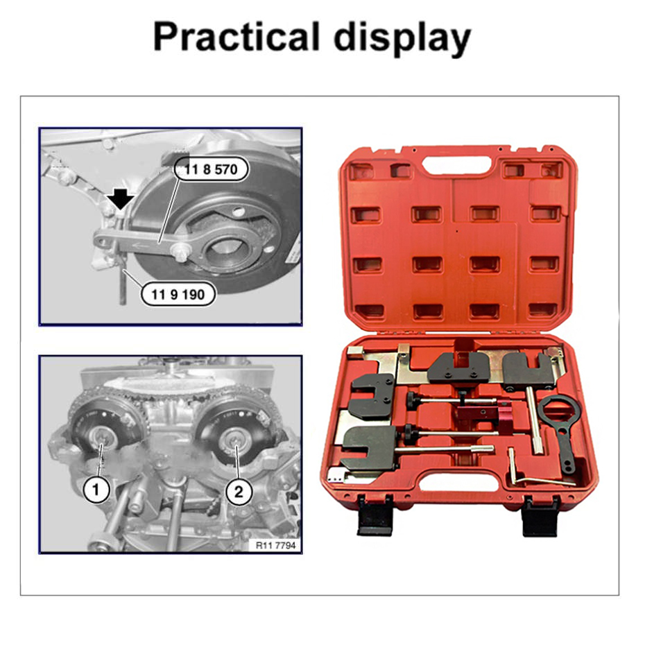 car tool repair S63 Engine Camshaft Locking Alignment Timing Tool Kit For BMW s63