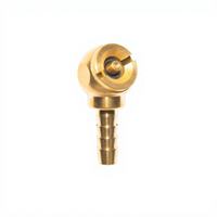 Buse de pompe à air Copper-head pour gonflage de pneus / Tête de remplissage d'air pour voitures, motos et véhicules électriques
