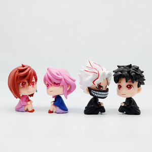 Figuras de Anime DANDADAN de 10CM, 4 Piezas/Juego, Ayase <span class=keywords><strong>Momo</strong></span> Takakura Okarun, Juguetes Coleccionables en Caja Sorpresa - Product Image 3