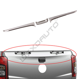 WZXD 2019 for Triton L200 Full Chrome Kit Handle <b>Covers</b> <b>Head</b> Tail Lamp Trim Trunk Lid Moulding - Product Image 2