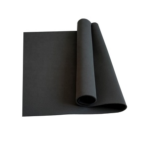 블랙 CR <span class=keywords><strong>SBR</strong></span> 네오프렌 패브릭 폼 고무 시트 4mm 적층 폴리에스터 방수 소프트 네오프렌 원단 지원 의료 - Product Image 1