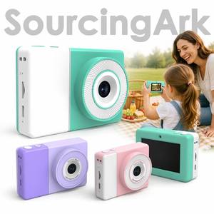 กล้องดิจิตอลสำหรับนักเรียน Search Sourcingark ความละเอียดสูง ฟิลเตอร์ปรับความงาม CCD ซูมออปติคอล 16 เท่า กล้องสำหรับเด็ก รุ่น D6 - Product Image 1