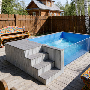 Grande piscine, piscine avec cascade, piscine en conteneur, piscines de jardin, piscine en fibre de verre, spa de natation - Product Image 3