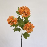 Fleur d'hortensia artificielle HGA, hortensia en soie au toucher réel pour la décoration intérieure et les centres de table de mariage, vente en gros