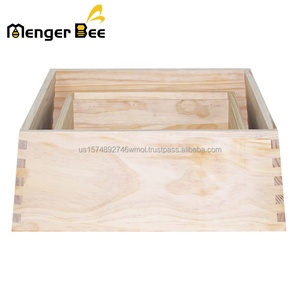 Nouvelle ruche à abeilles personnalisable en bois de sapin, design peint, modèle britannique national, 3 couches profondes, à vendre - Product Image 6