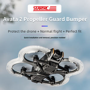 Protection d'hélices <span class=keywords><strong>STARTRC</strong></span> pour drone <span class=keywords><strong>Avata</strong></span> 2, anneau anti-collision absorbant les chocs, housse anti-chute pour FPV - Product Image 1