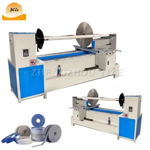 Film Vliesstoff Rand Gürtel Leder Streifens ch neider Schmelz geblasenes Gewebe Thermo filter Papierrolle Schneid-und Rückspul maschine - Product Image 1