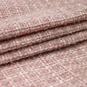 Vente en gros personnalisée 320GSM 65%, Polyester 13% rayonne 20% coton 2% Spandex <span class=keywords><strong>tissu</strong></span> tricoté <span class=keywords><strong>Tweed</strong></span> doux pour la peau pour vêtements/ - Product Image 6