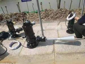 Aeratore a getto sommergibile per acquacoltura, macchina per la circolazione dell'ossigeno per stagni di gamberi e pesci, design autoadescante Venturi - Product Image 5