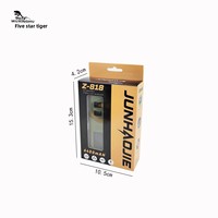 Neue Multifunktions-ABS-wasserdichte Taschenlampe mit Powerbank, Warnlicht, digitaler Batteriestandsanzeige, Arbeitslicht und Fahrradlicht