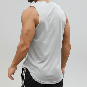<span class=keywords><strong>Canotta</strong></span> da Palestra da <span class=keywords><strong>Uomo</strong></span> all'Ingrosso, Stile Casual Estivo, Abbigliamento Sportivo in Materiale Leggero, Girocollo, Tinta Unita - Product Image 4