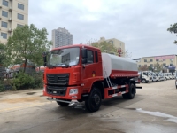 Tout nouveau 10 mètres cubes d'incendie arroseur d'eau camions chine marque 4x2 moteur Diesel composants de base à vendre