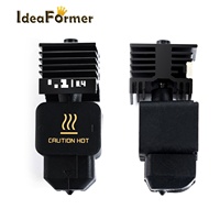 Accessoires pour imprimante 3D Ideaformer, tête d'impression Bambu Lab H2D, alliage d'aluminium noir, 0,4/1,75 mm