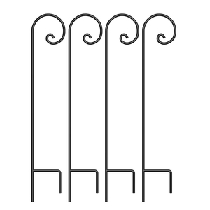 Suministro de fábrica <span class=keywords><strong>Precio</strong></span> barato Ganchos de pastor de jardín Gancho de pastor de hierro forjado - Product Image 5